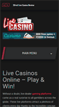 Mobile Screenshot of live-casino-online.org